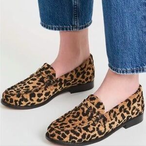 Re/Done Leopard Loafers. Size 37
